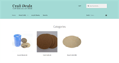 Desktop Screenshot of craftdealz.com